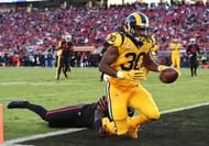 Todd Gurley in the End Zone for a TD